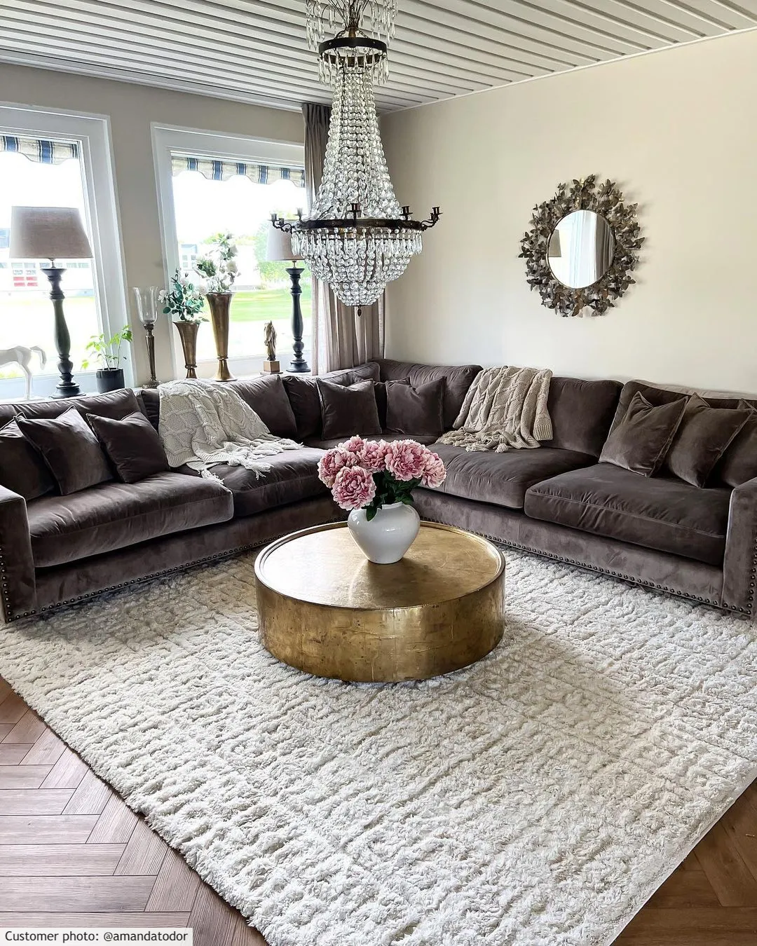 Koberce s chlupem - Parlos (offwhite)