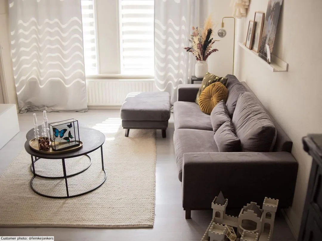 Vlnený koberec - Avafors Wool Bubble (béžový)