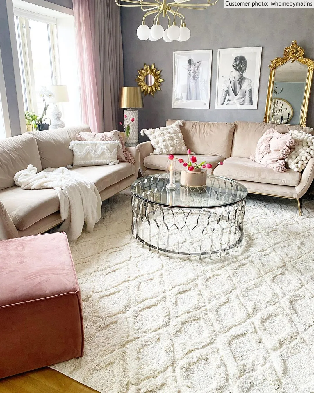 Hladké koberce - Everett (offwhite)