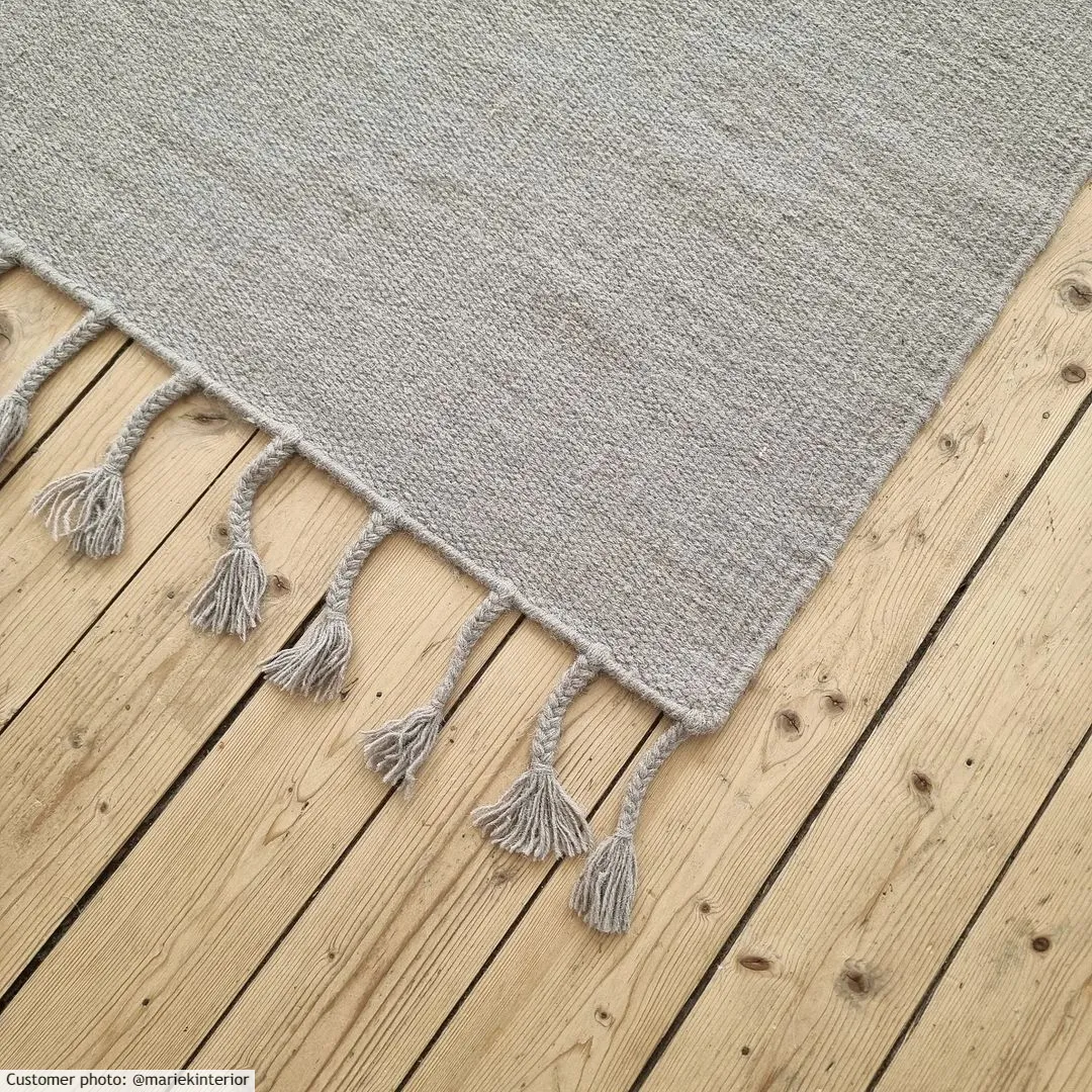 Vlnený koberec - Malana (greige)