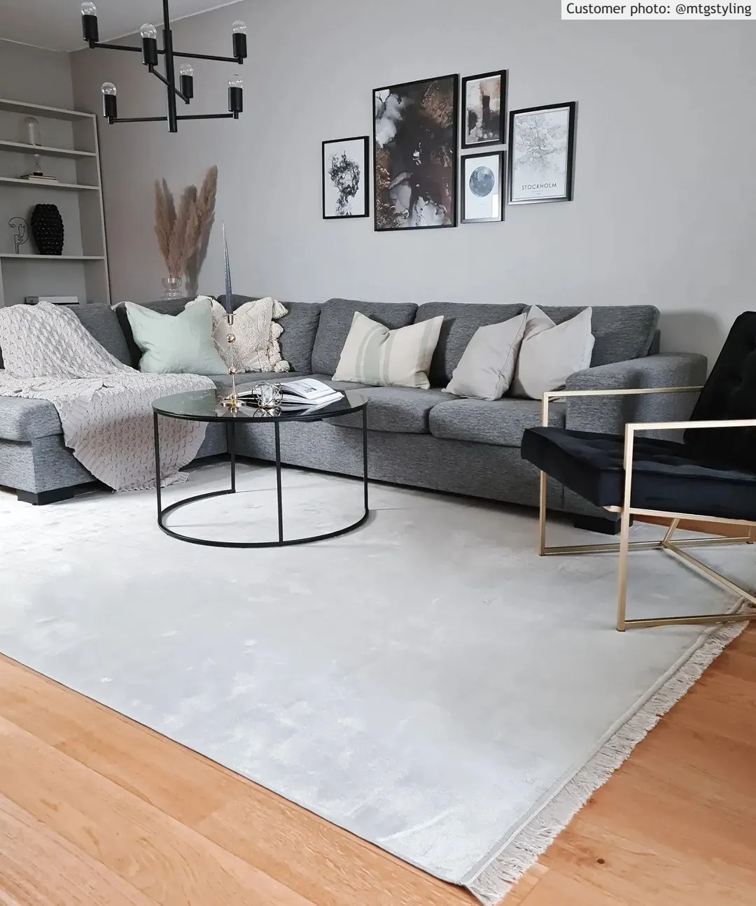 Koberec Wilton - Art Silk (svetlo šedá/bežová)