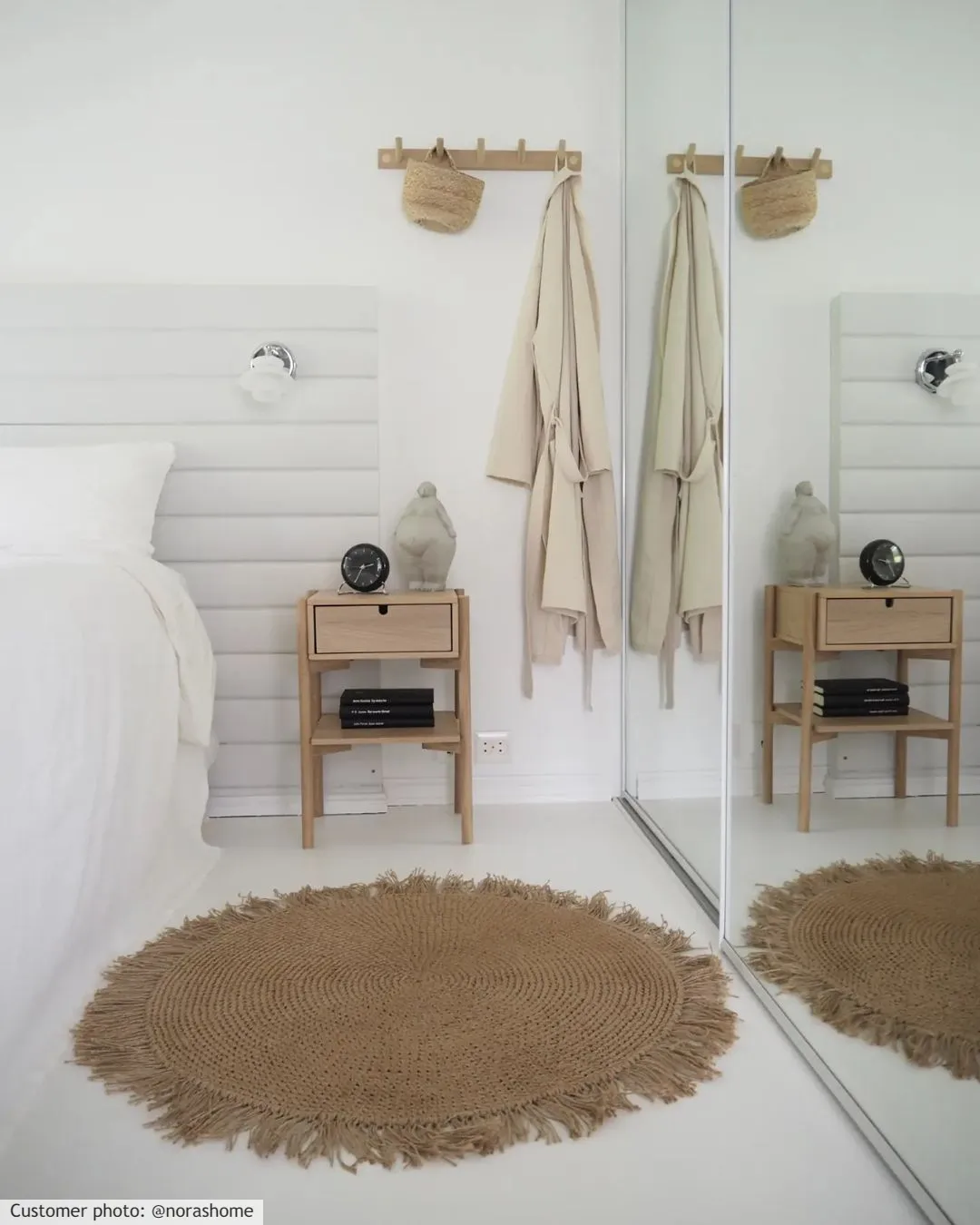 Kruhové koberce - Medina (juta)