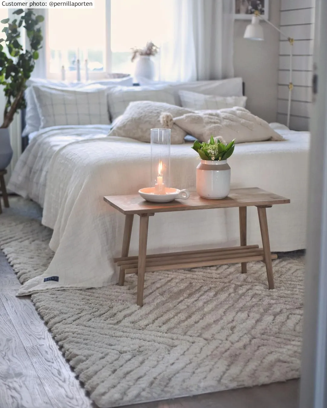 Koberec s dlhým vlasom - Monti (offwhite)