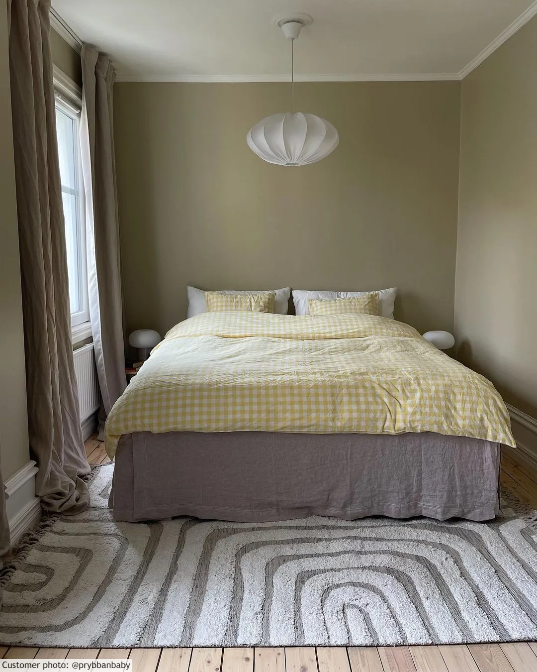 Bavlnený koberec - Inez (béžový)