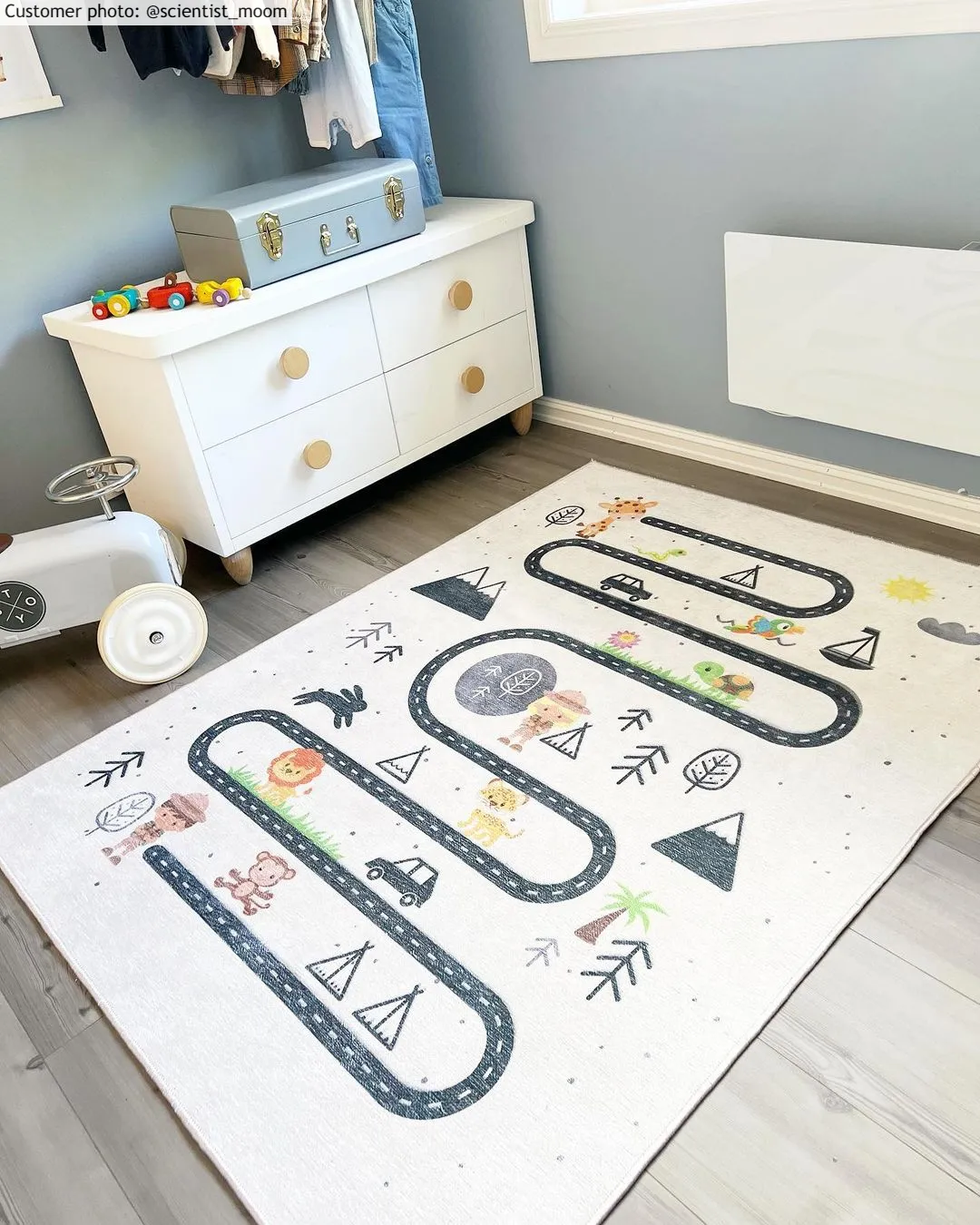 Detský koberec - Safari cesta