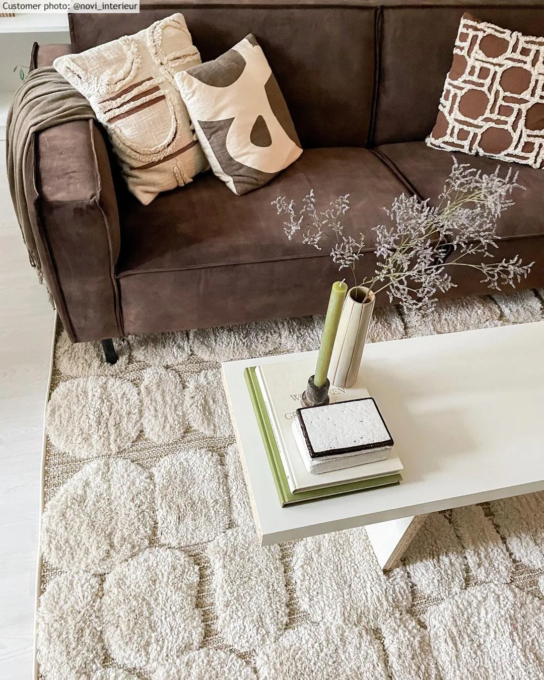 Koberce s dlhým vlasom - Fondi (béžová)