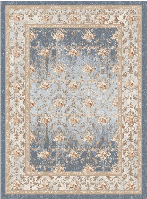 Koberec Wilton - Zafer (šedý/béžový)