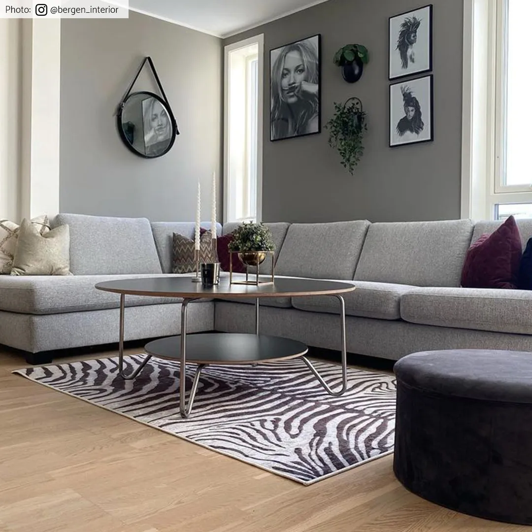 Koberec Wilton - Zebra (čierna/biela)