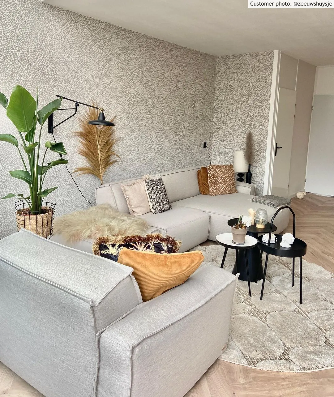 Kruhové koberce - Fondi (béžový)