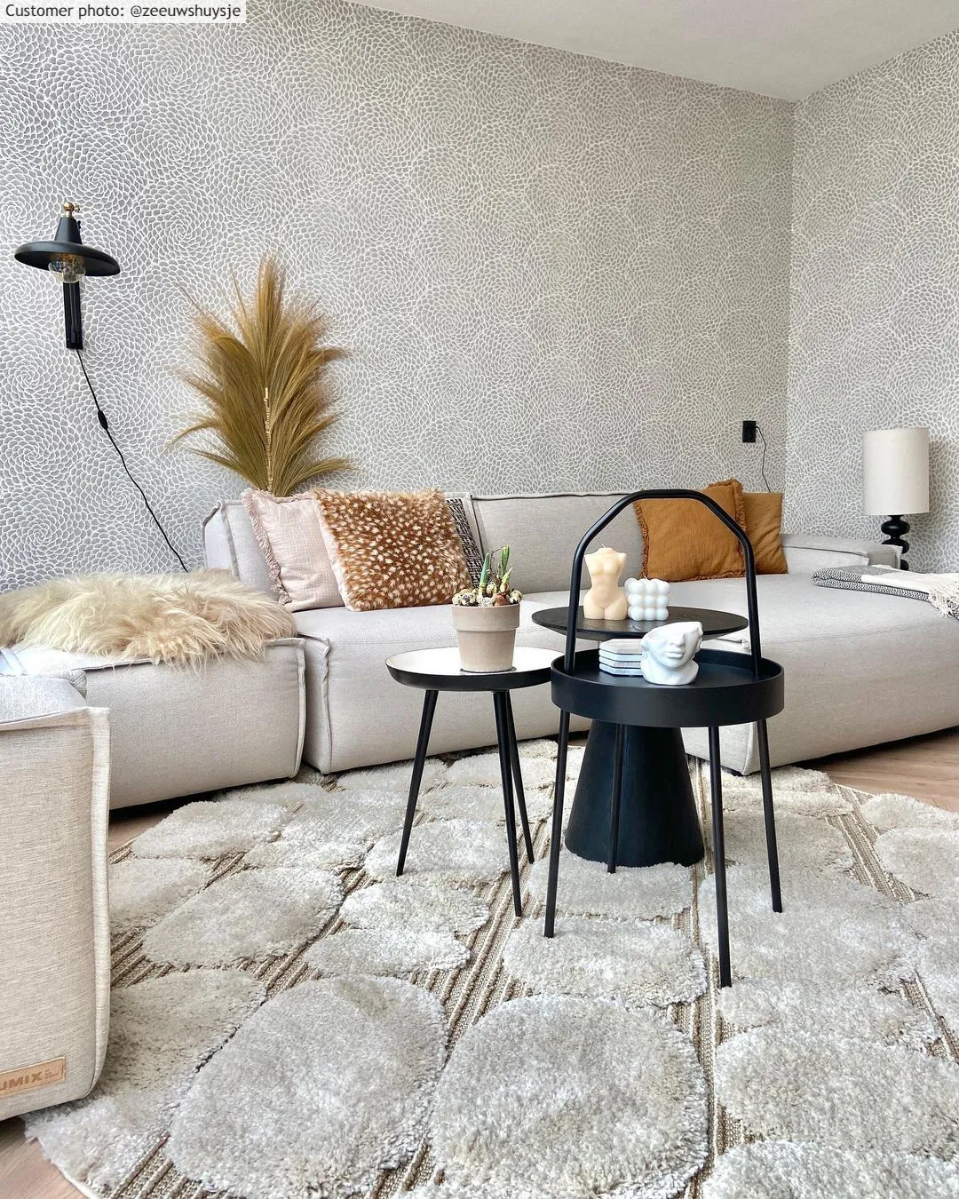 Kruhové koberce - Fondi (béžový)