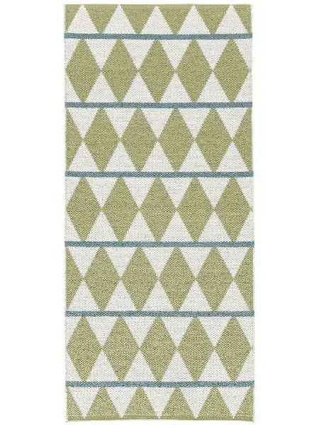 Plastové koberce - Horredsmattan Zigge (olivová)